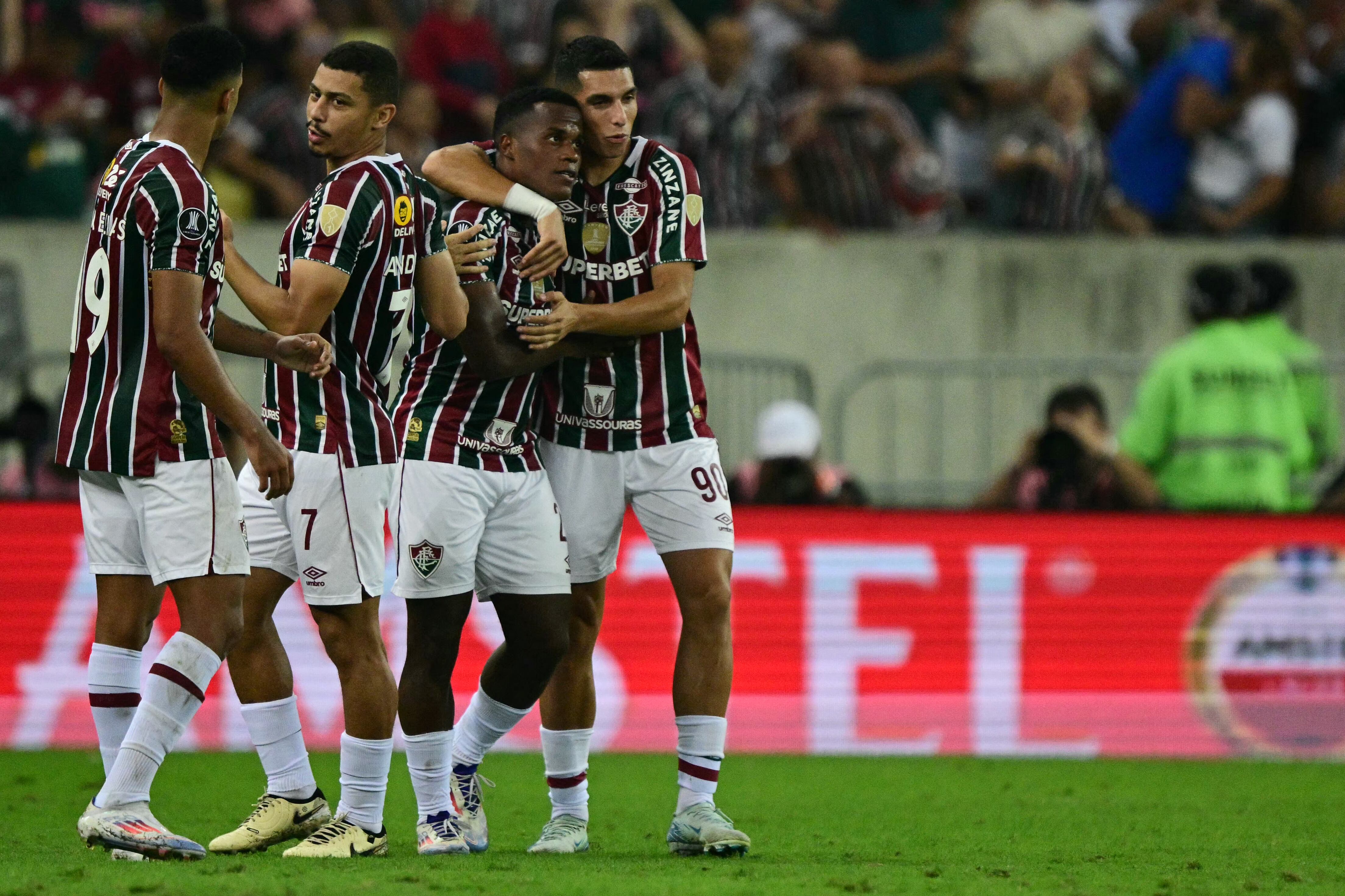 Fluminense vs Gremio - partido de vuelta octavos de final - Copa Libertadores.