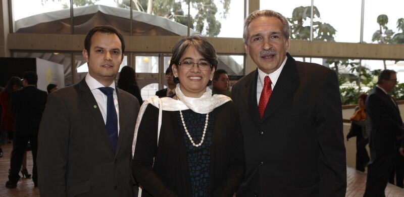 José Acevedo, Yolanda Ruiz y Eduardo Márquez.