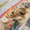 Bogotá tiene dos sistemas de alcantarillado, uno combinado de 1.862,38 kilómetros y uno separado de 8.307,64 kilómetros.