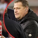 Max Eberl (der.), director deportivo del Bayern Múnich, se refirió al fallo de Luis Díaz en el partido contra SV Elversberg (izq.).