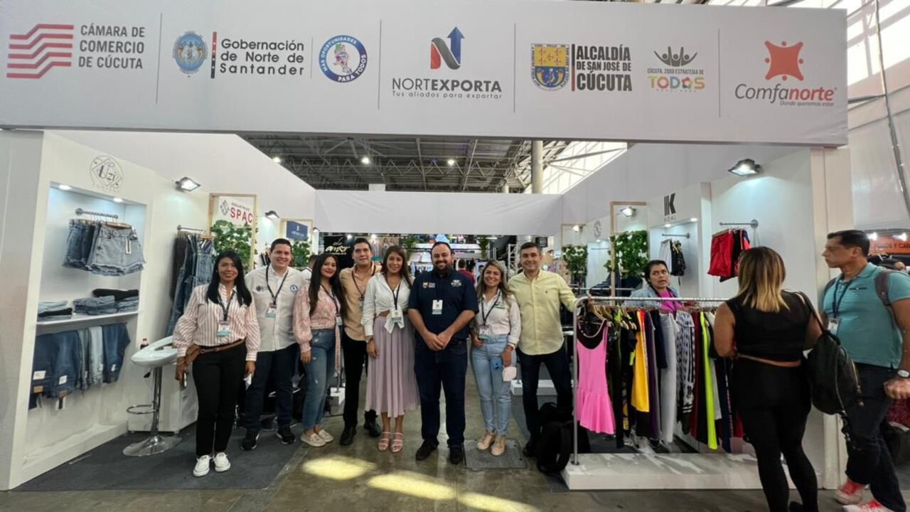 Empresas cucuteñas participan en Colombiamoda 2022.