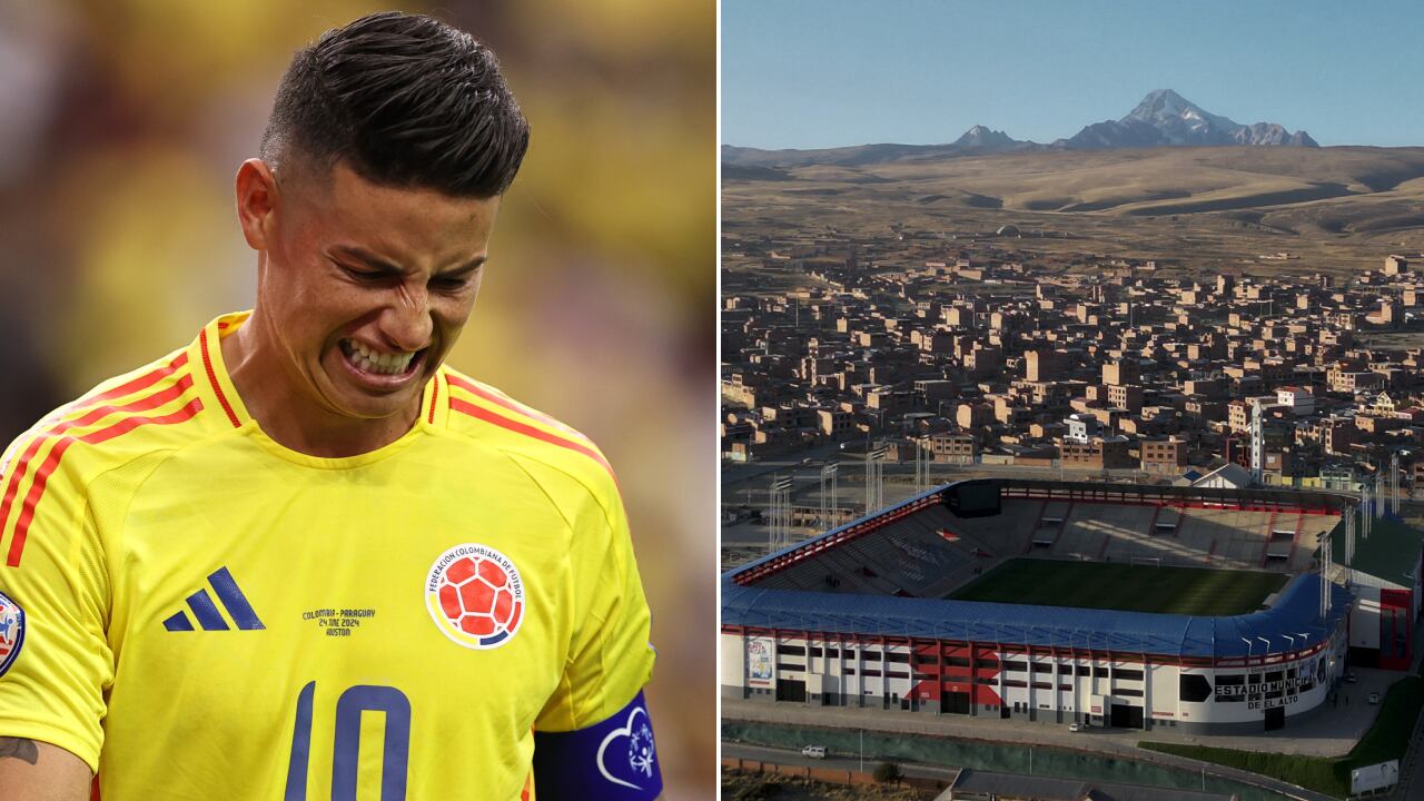 Colombia se enfrentará al infierno de El Alto en la doble fecha de octubre