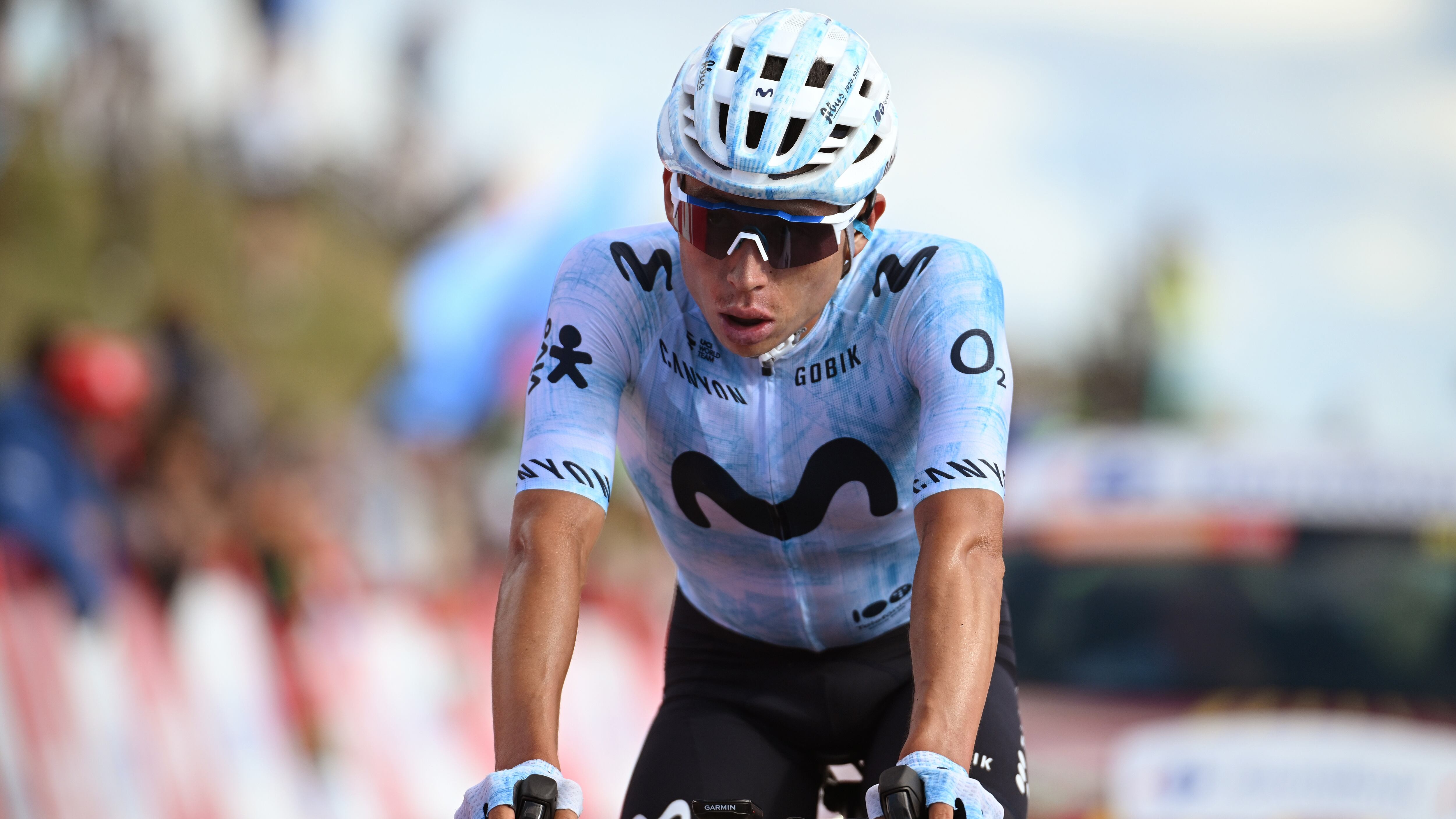 Einer Rubio, el mejor colombiano de La Vuelta a España 2024.