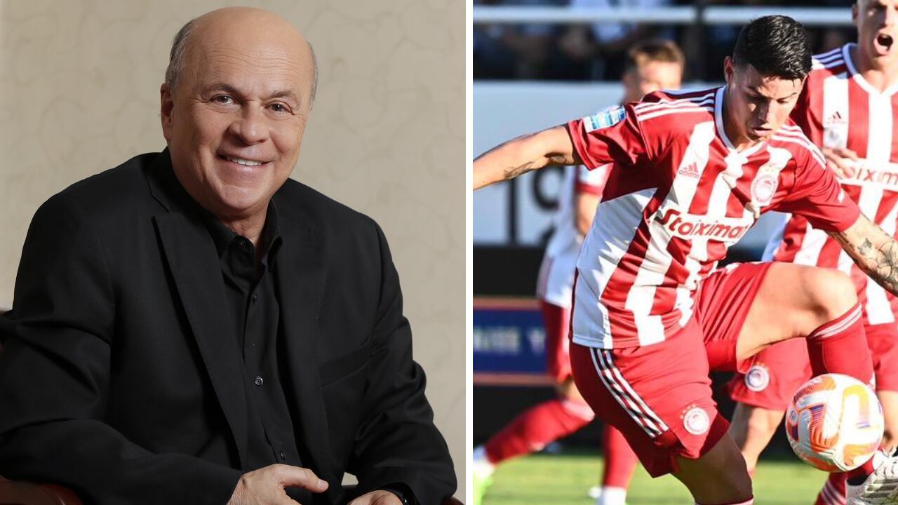 Vélez le reconoce a James que está teniendo minutos en Olympiacos.