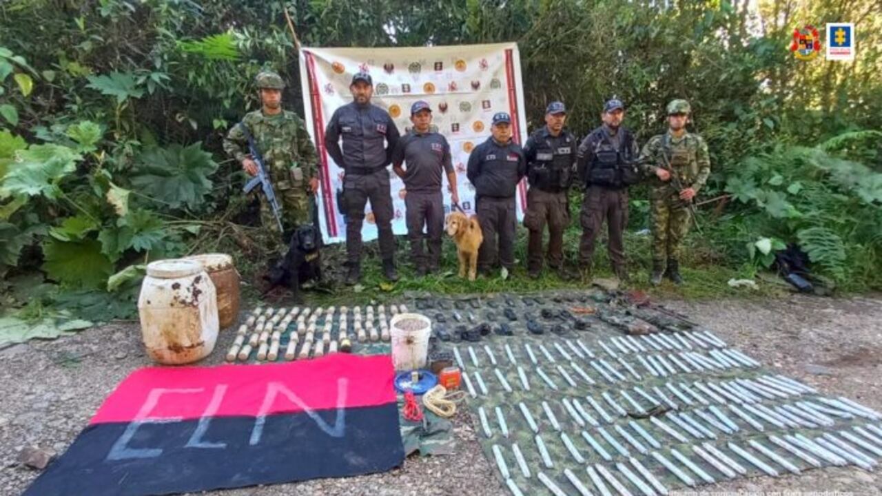 Según recalcó la Fiscalía, el operativo se logró tras las informaciones presentadas por un ciudadano al Ejército.