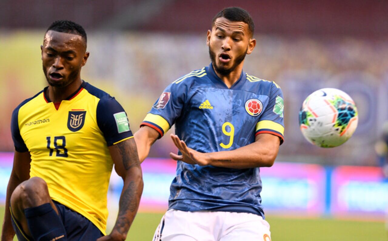 Luis Javier Suárez con los colores de la Selección Colombia en 2020.