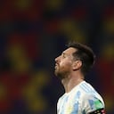 Lionel Messi Selección Colombia vs. Argentina.
