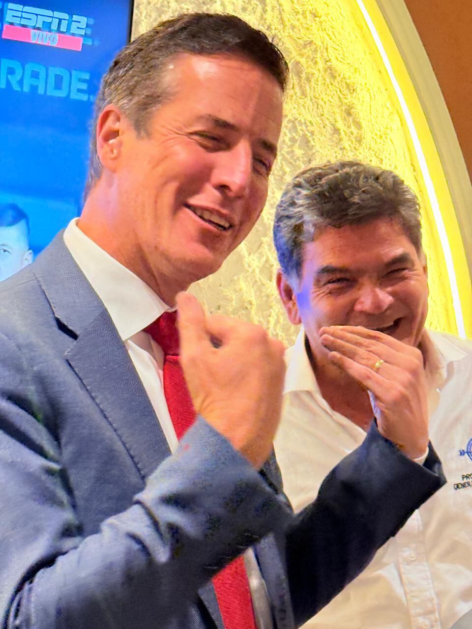 Bernie Moreno y el procurador Gregorio Eljach