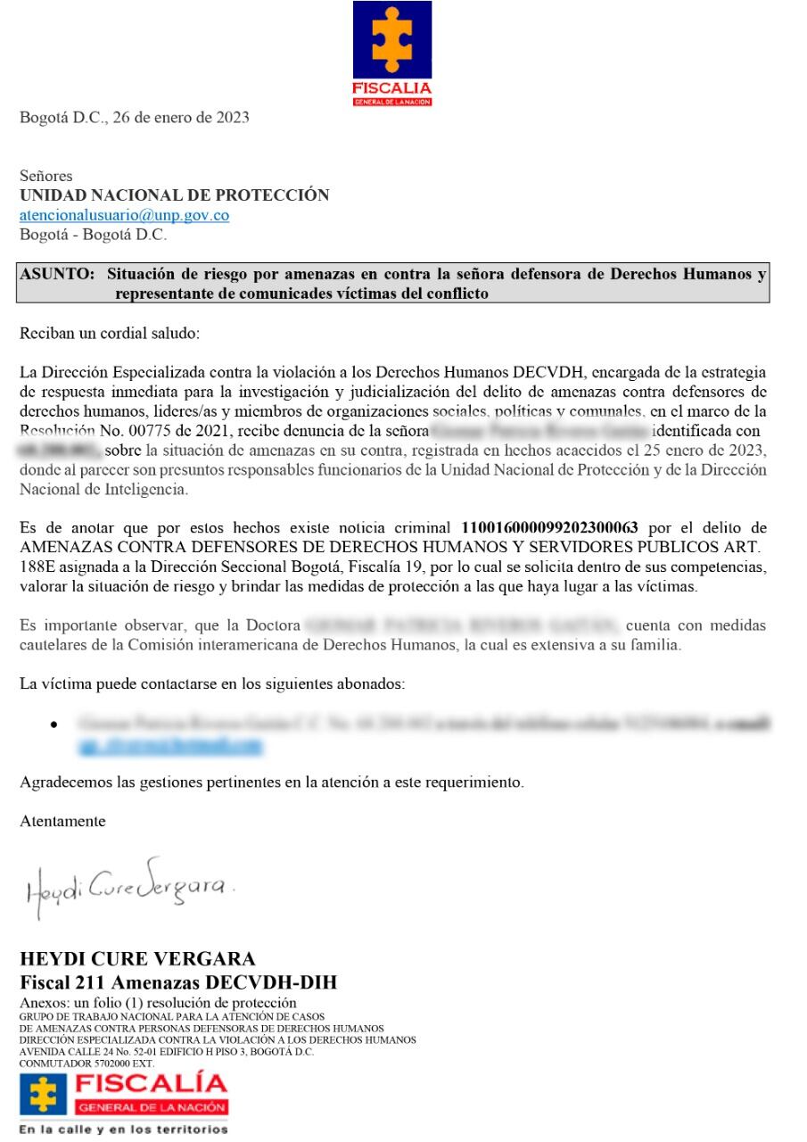 Documento Fiscalia