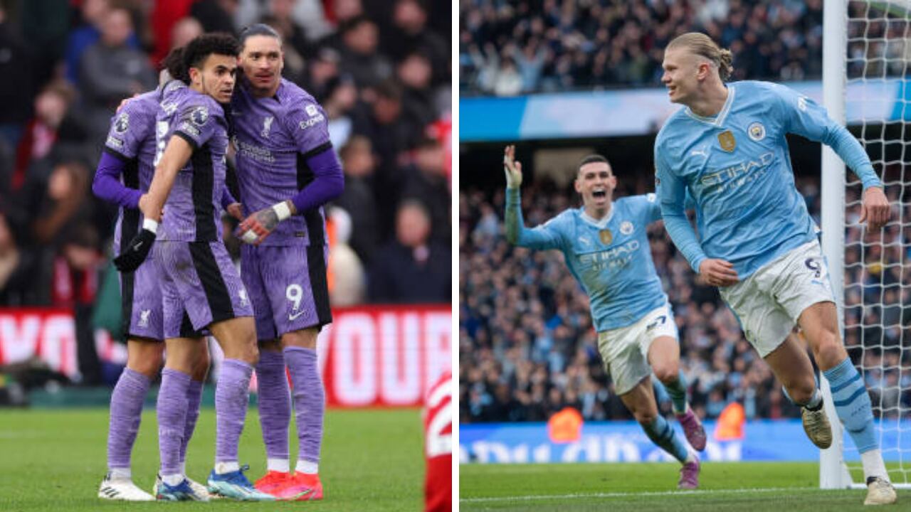 Liverpool y Manchester United en Premier League