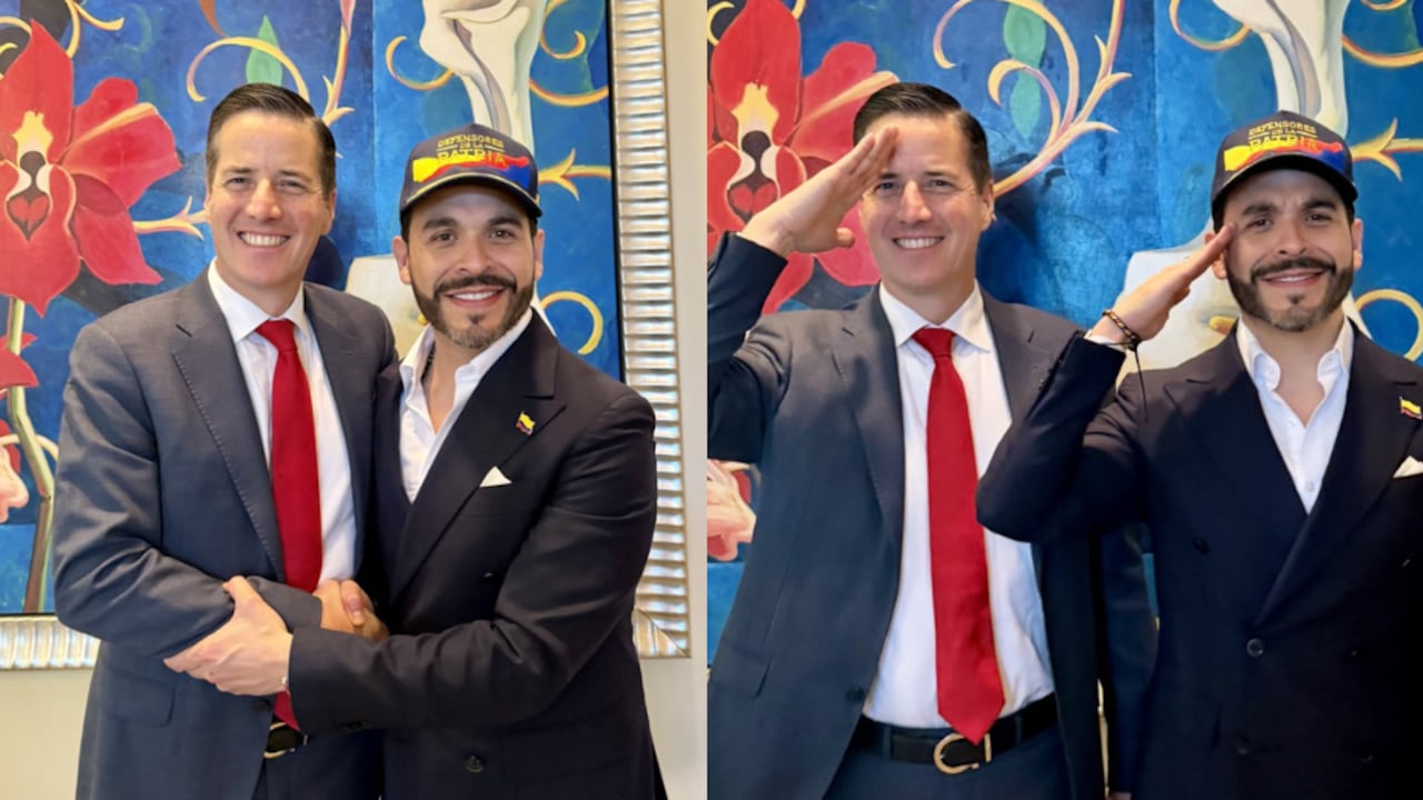 Bernie Moreno y Abelardo de la Espriella.