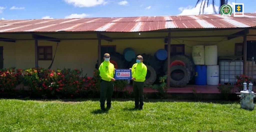 Ocupan bienes de narco extraditado a Estados Unidos y asesinado en Colombia.Germán Rivera Vega, alias Porreguala