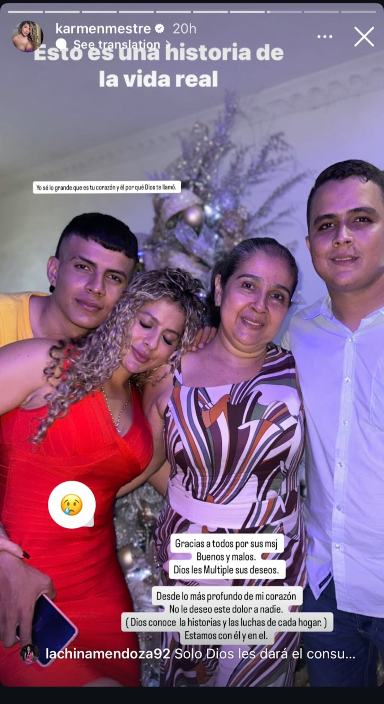 Exparticipante del 'Desafío' compartió imágenes con su hermano fallecido.