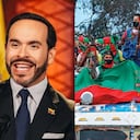 Presidente Abelardo De La Espriella e indígenas del Cric.