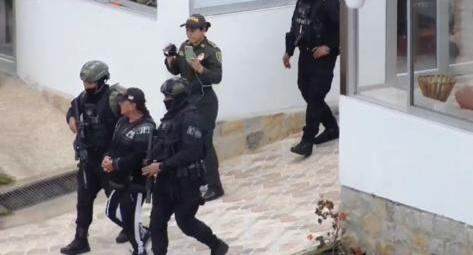 Momento en el que es capturado el temido exmafioso alias Alacrán.