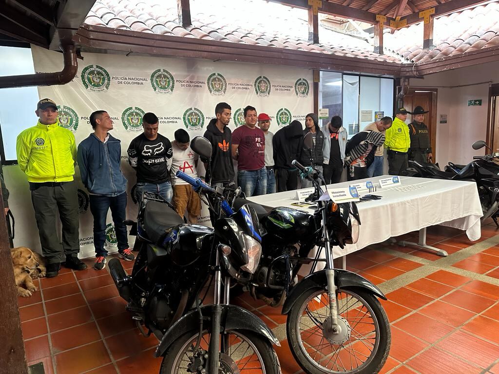 En el operativo 11 hombres fueron capturados.