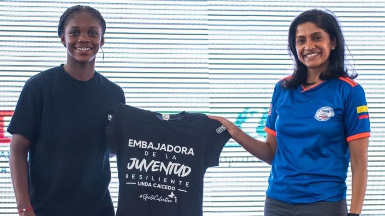 En el evento también participó Anu Rajamaran, directora de USAID Colombia y Valeria Araujo, embajadora regional de la
juventud resiliente de Tumaco y campeona iberoamericana de Heptatlón.