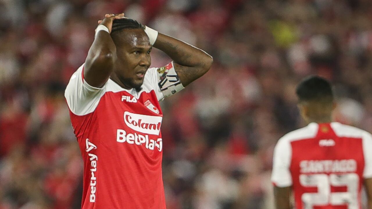 Hugo Rodallega, capitán de Independiente Santa Fe