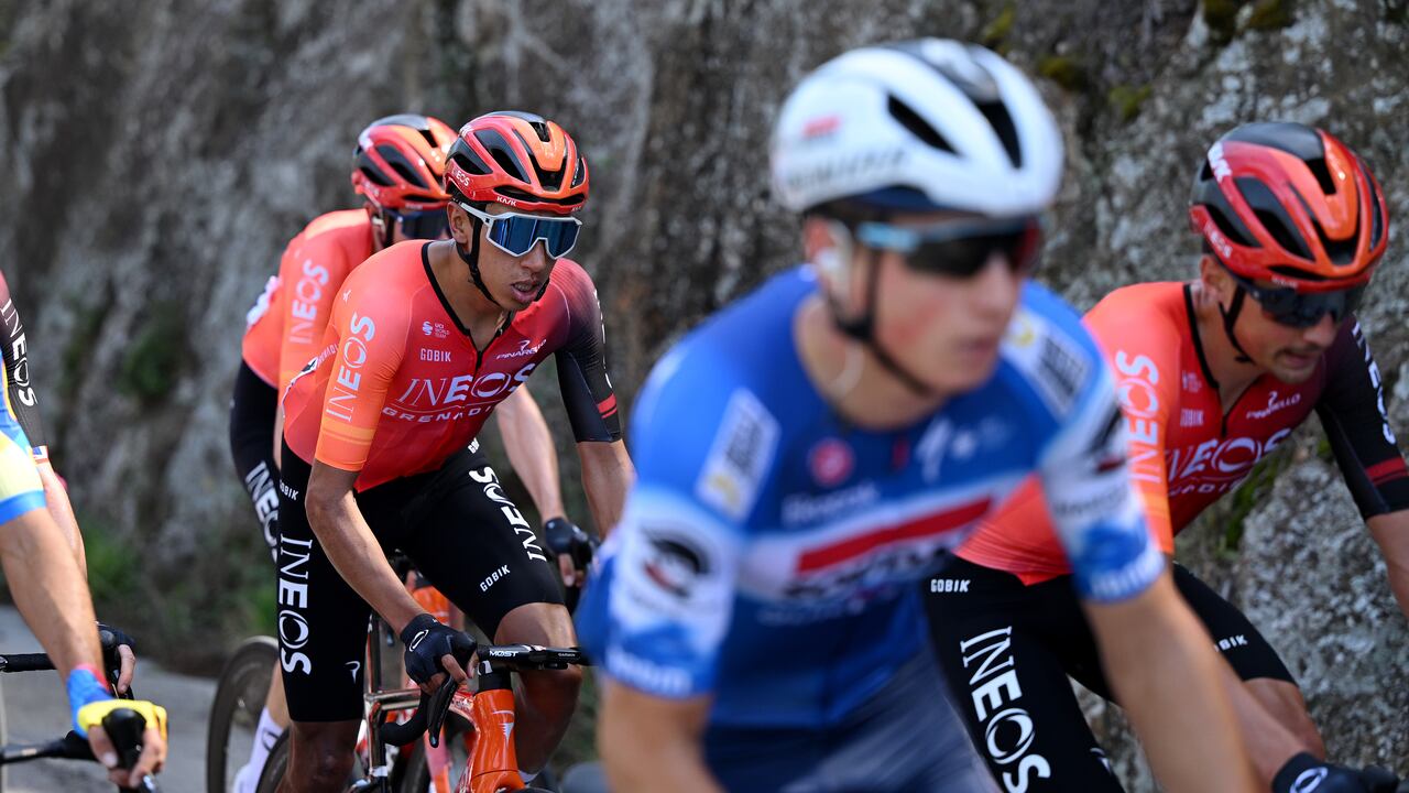 Egan Bernal sacó la cara por Colombia en la etapa 1 de la Vuelta a Cataluña