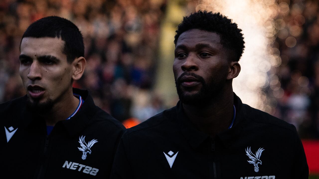 Daniel Muñoz y Jefferson Lerma, jugadores del Crystal Palace inglés