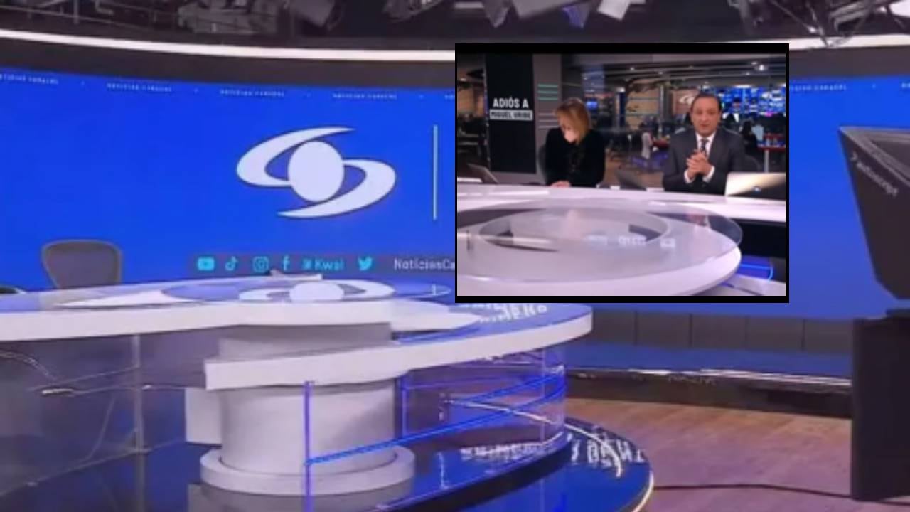 Periodista de Caracol soltó lágrimas en medio de la despedida de Miguel Uribe Turbay.