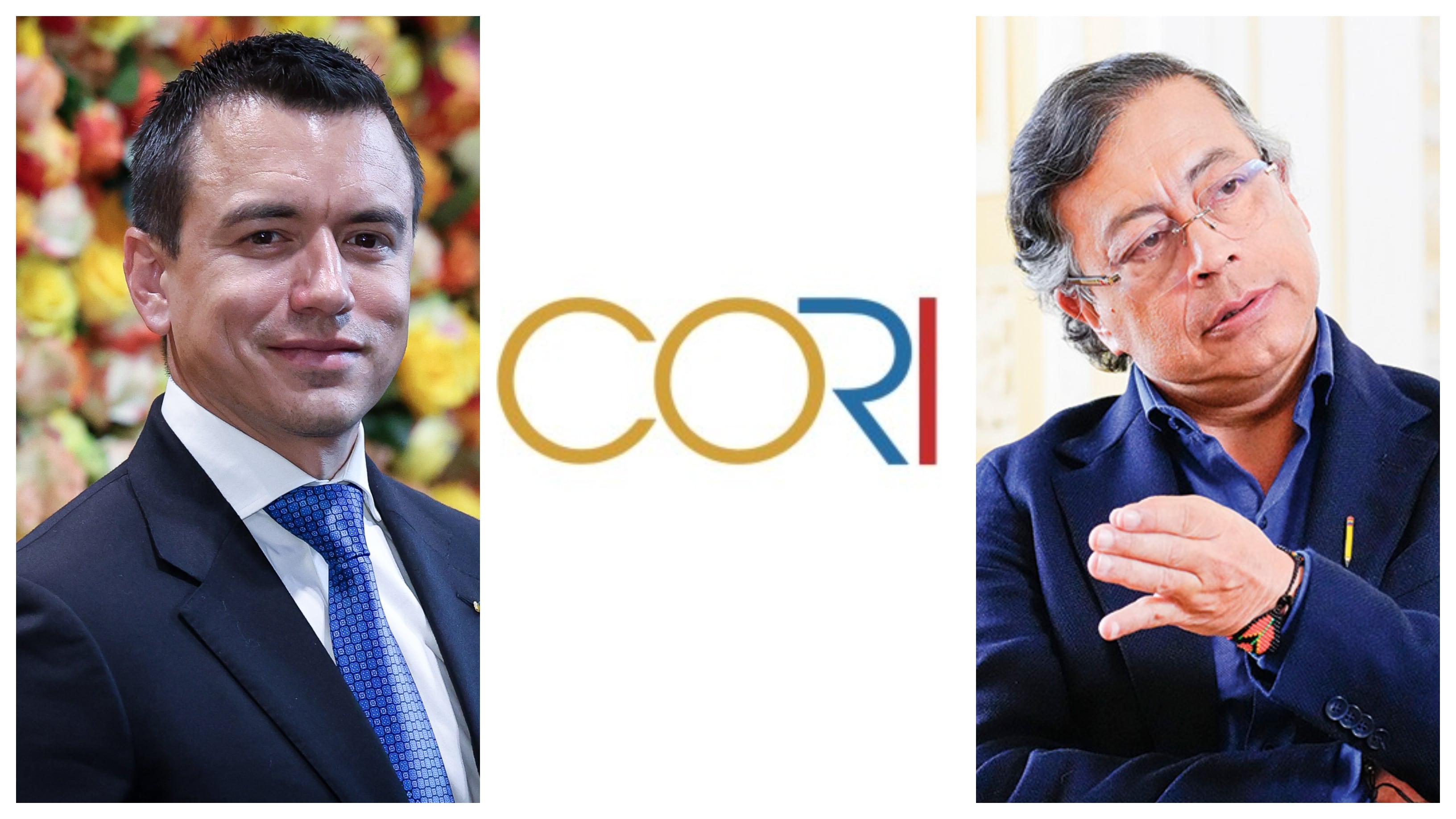 Daniel Noboa, Consejo Colombiano de Relaciones Internacionales CORI y Gustavo Petro