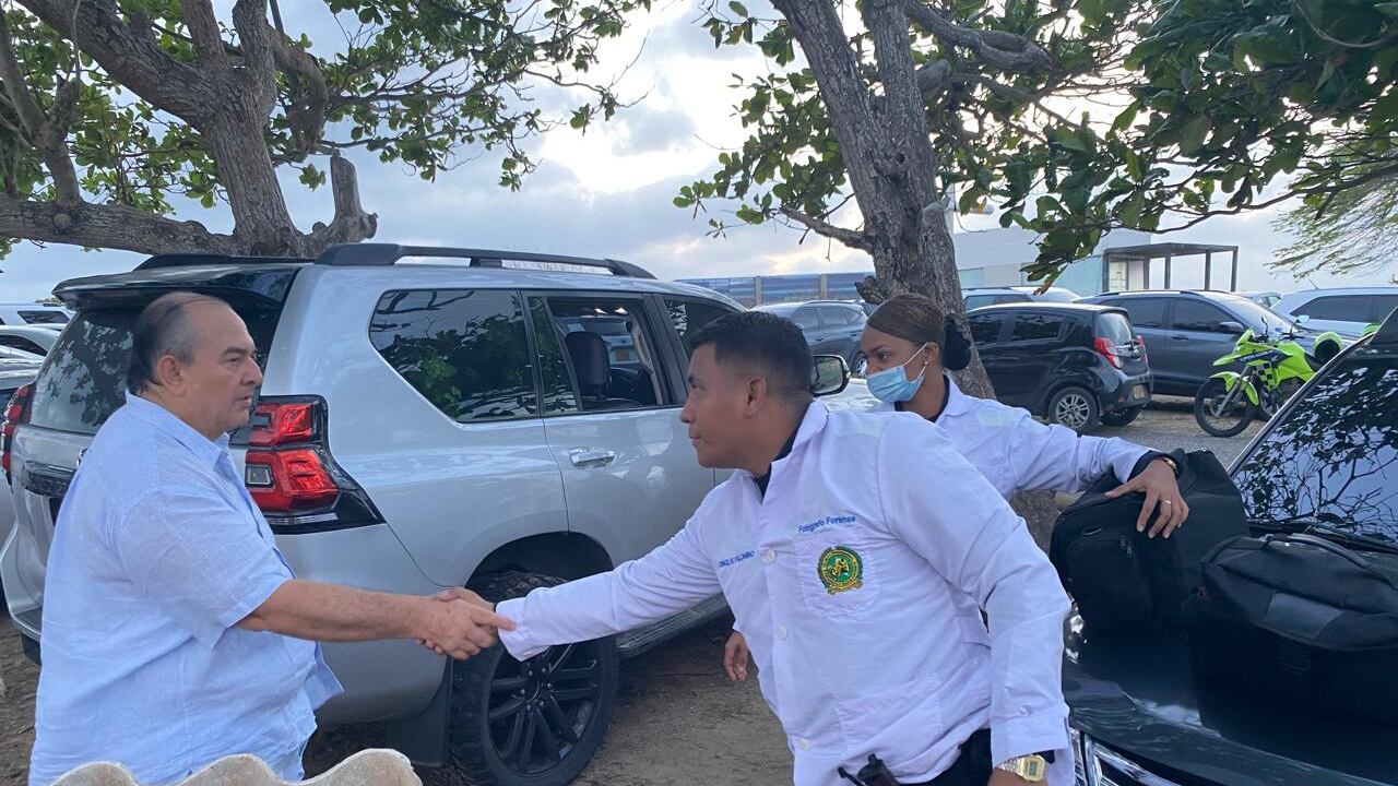 En este sitio se registró el hurto millonario.