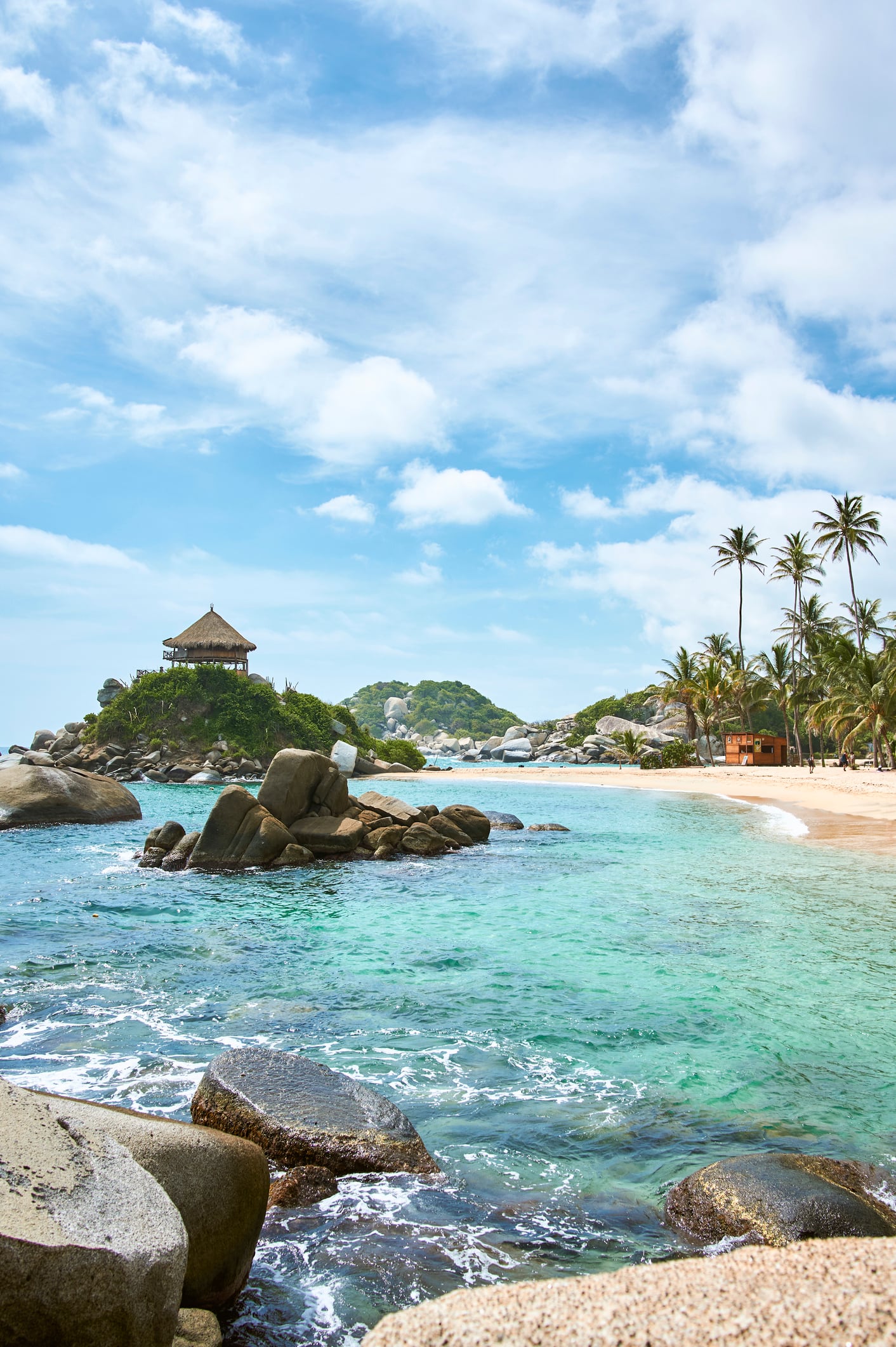 Cabo San Juan es una de las playas del parque Tayrona.