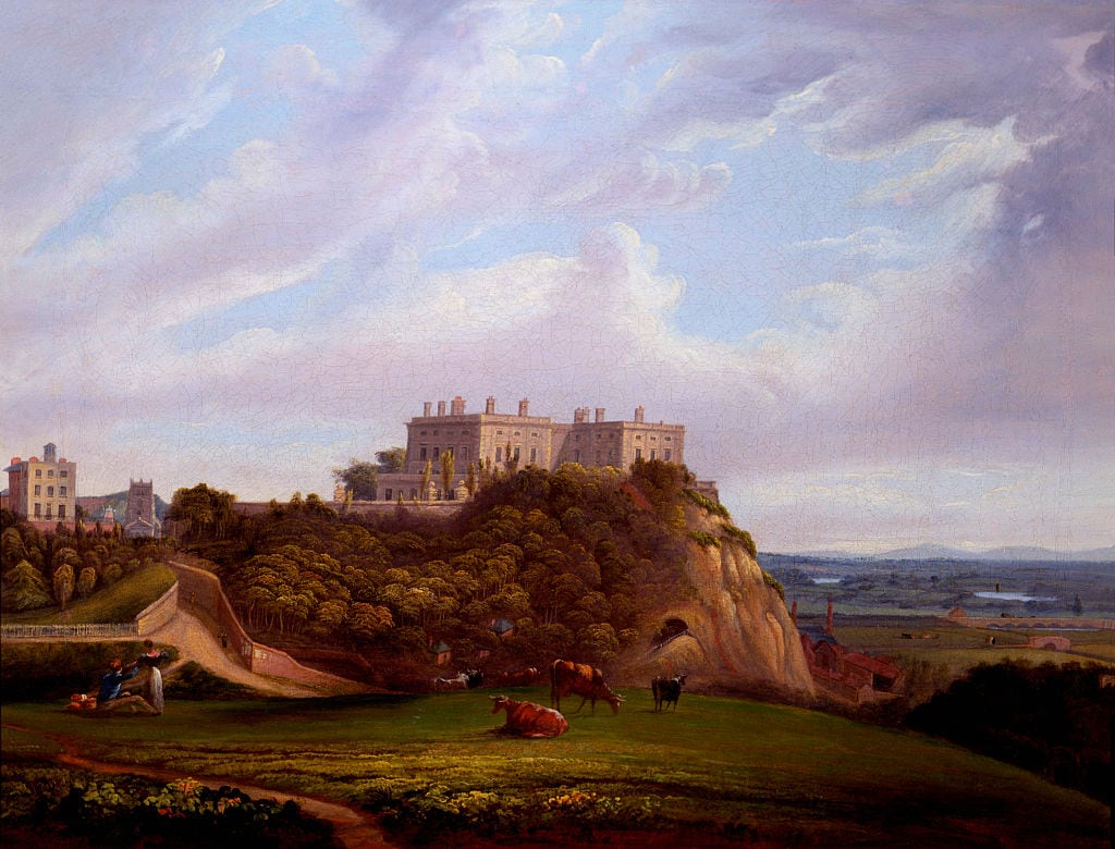Castillo de Nottingham, Inglaterra, por Alfred Parker (Foto de Fine Art Photographic Library/Corbis vía Getty Images)
