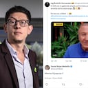 Los insultos y vulgaridades de Daniel Rojas.