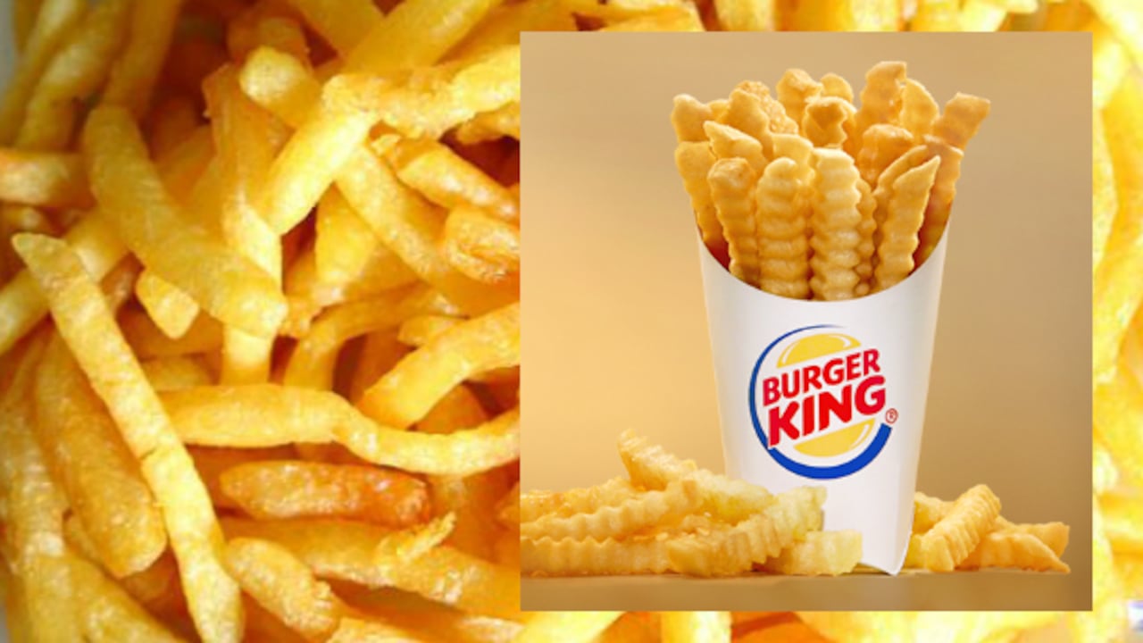 Las papas de la línea 'satisfries' tendrán menos calorías que las papas normales y se caracterizan por su forma ondulada.