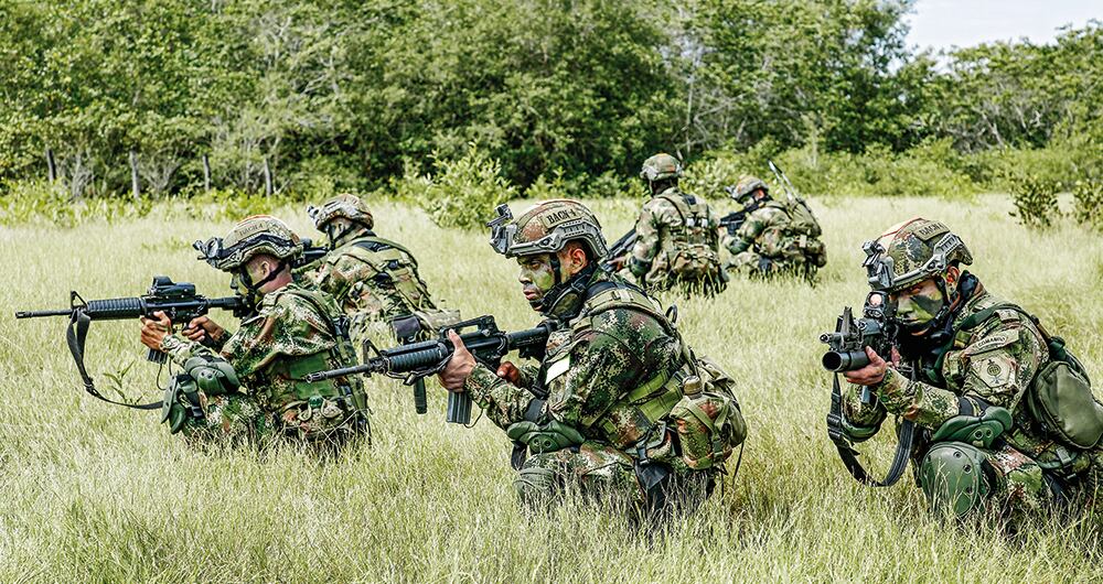 Muchas de las armas que usa el ejército son israelís.