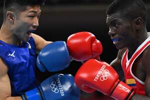 Yuberjén Martínez, boxeador colombiano.