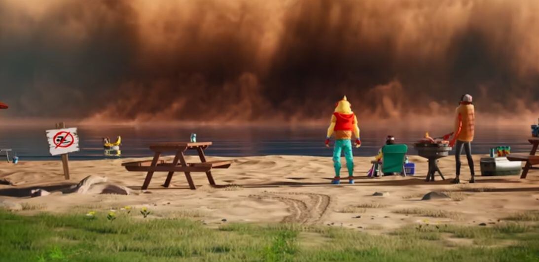 En Fortnite, 100 jugadores compiten para ser el último en pie.