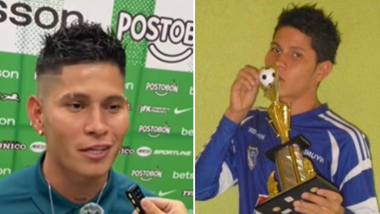Jorman Campuzano negó que siga siendo hincha de Millonarios y declaró su amor por Atlético Nacional
