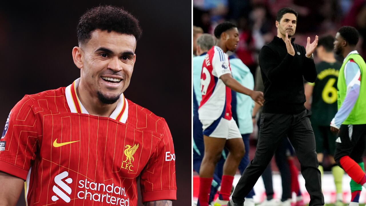 Luis Díaz está a punto de celebrar su primer título de Premier League.