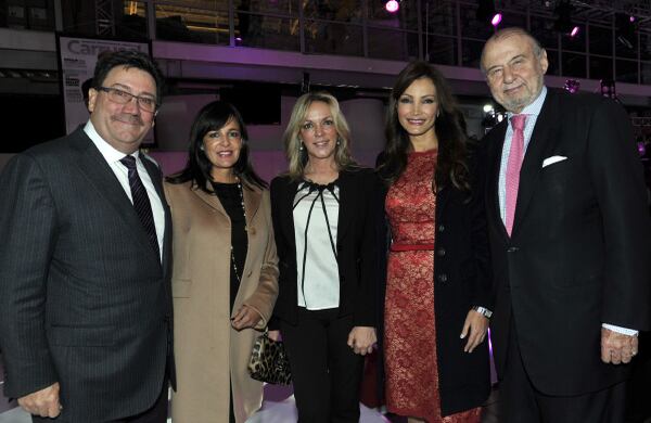 Rafael Santos, Luisa Fernanda Rodríguez, María Emma Mejía, Patricia López y Alberto Casas.