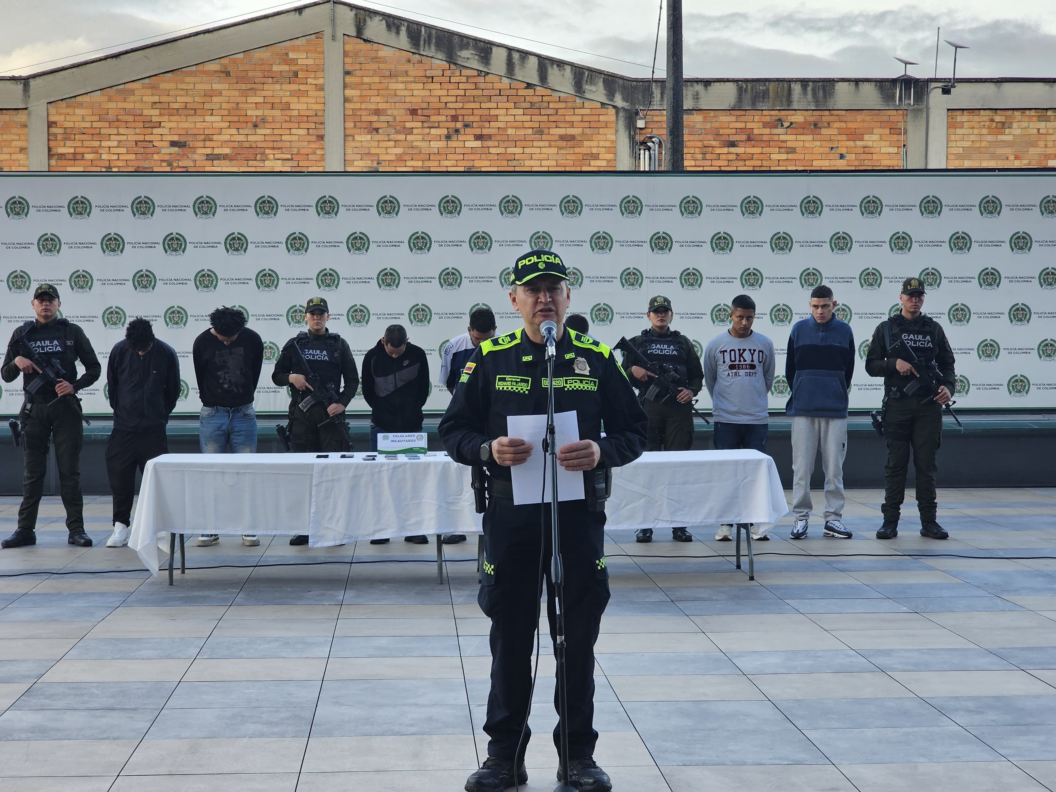 Operativo del Gaula contra la extorsión  dejo siete capturados que se hacían pasar por miembros del Tren de Aragua.