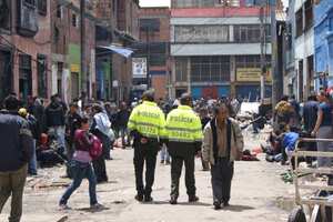 Foto: Edwin Tamayo Rueda. Después de la desaparición del sector del ‘Cartucho’ en el 2001 la calle del 'Bronx' es el nuevo centro de microtráfico en Bogotá.