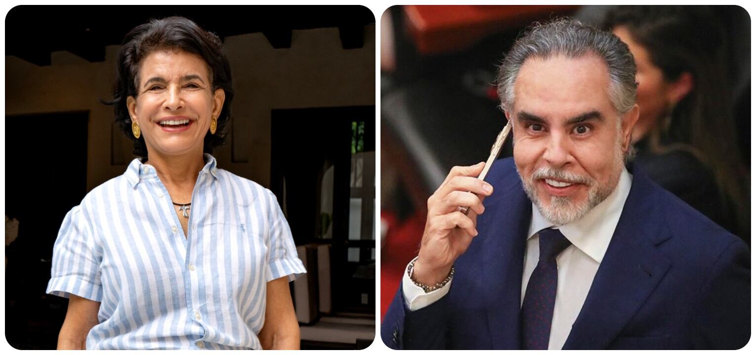 Adelina Covo y Armando Benedetti.