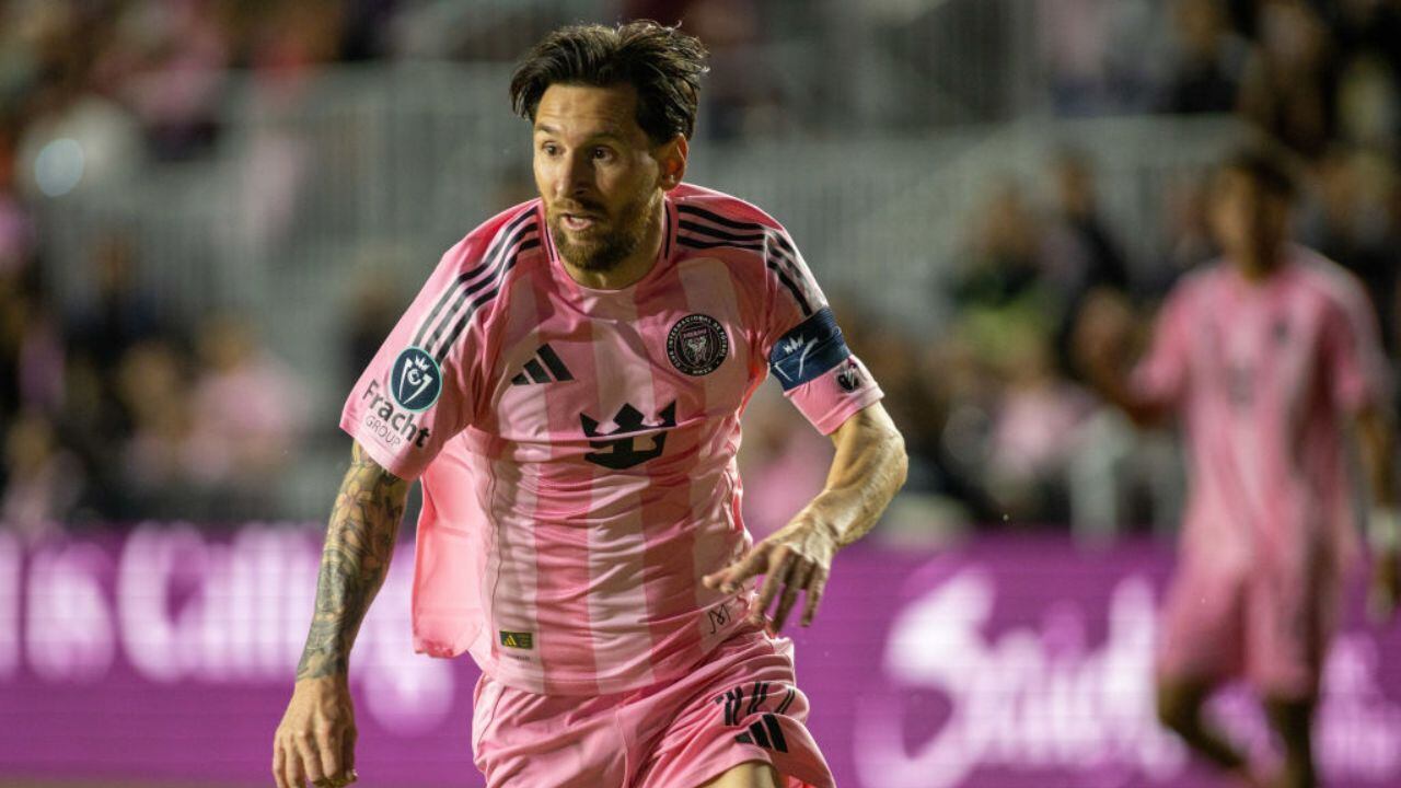 Messi en duelo con Inter Miami.