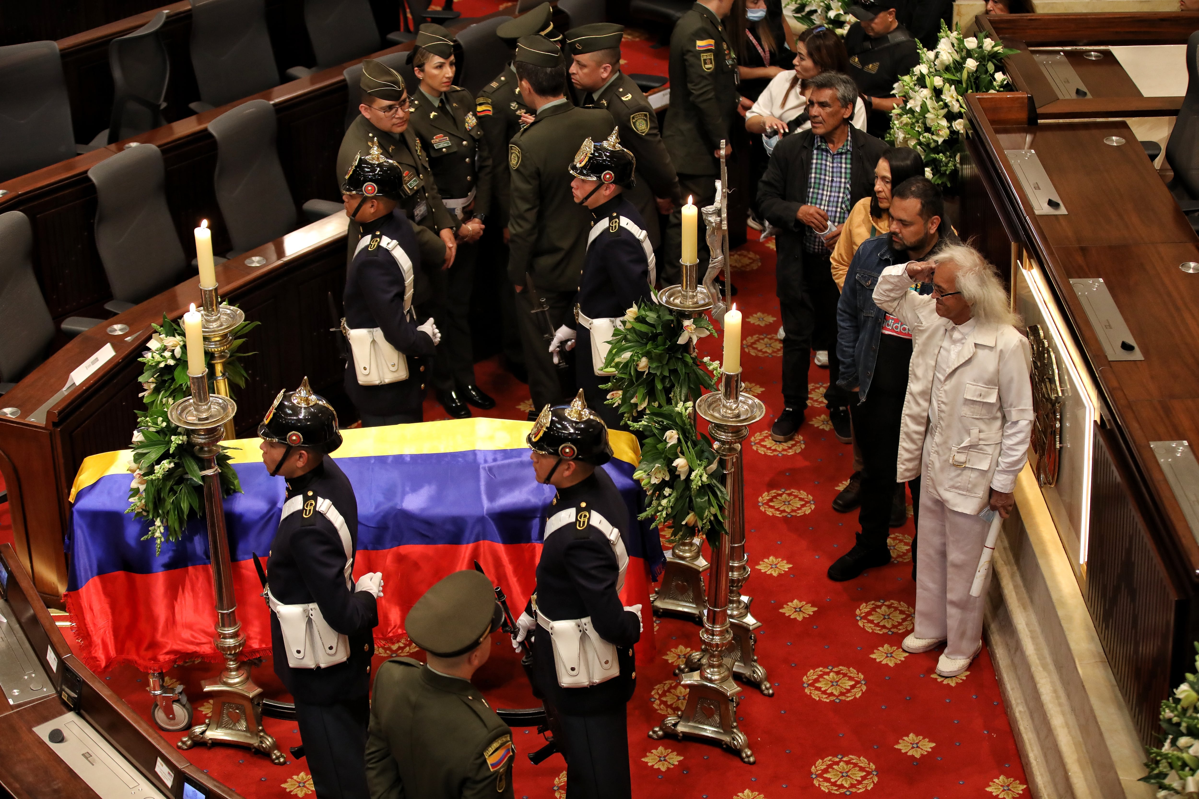 Homenaje al Maestro Fernando Botero en el Capitolio