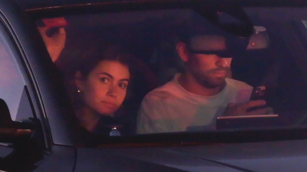 Clara Chía y Gerard Piqué, captados en uno de los eventos de la Kings League.