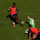 España anotaba gracias a Nico Williams, pero el tanto fue anulado.