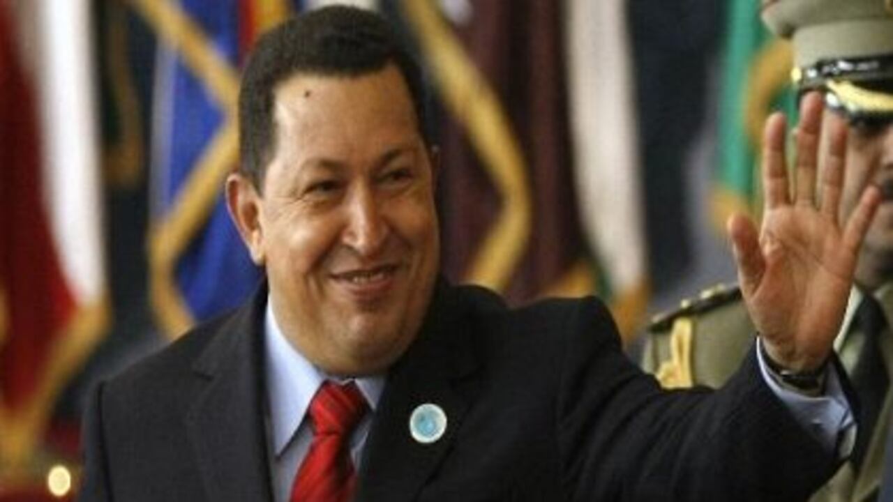 Hugo Chávez, presidente de Venezuela.