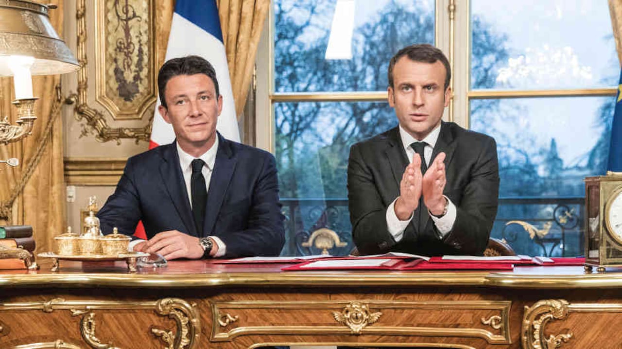 Benjamin Griveaux, exportavoz del gobierno de Macron, buscaba arrebatarle la alcaldía de París a los socialistas. Renunció 24 horas después de la publicación del video.