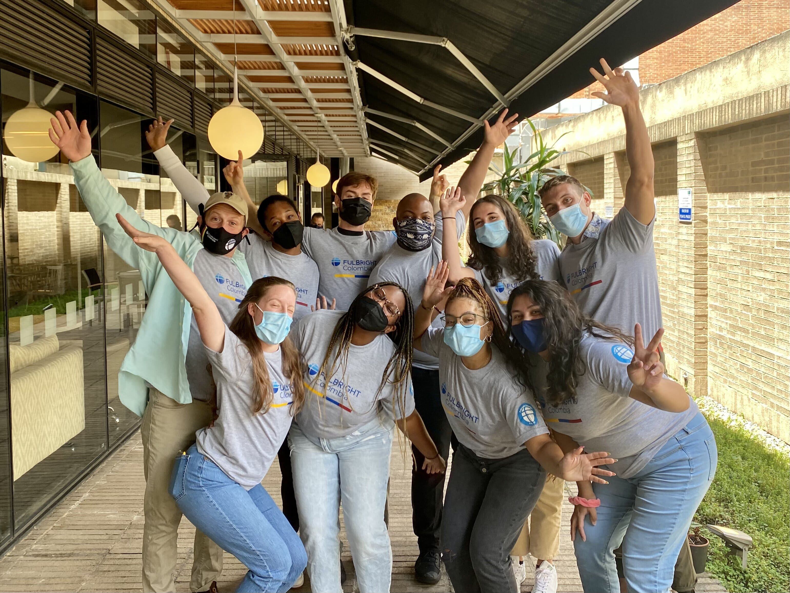 Becarios Estadounidenses Cortesía: Archivo Fulbright Colombia