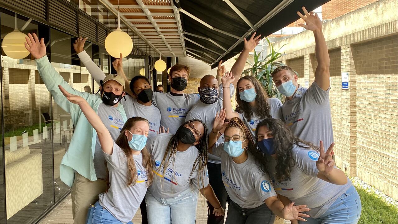 Becarios Estadounidenses Cortesía: Archivo Fulbright Colombia