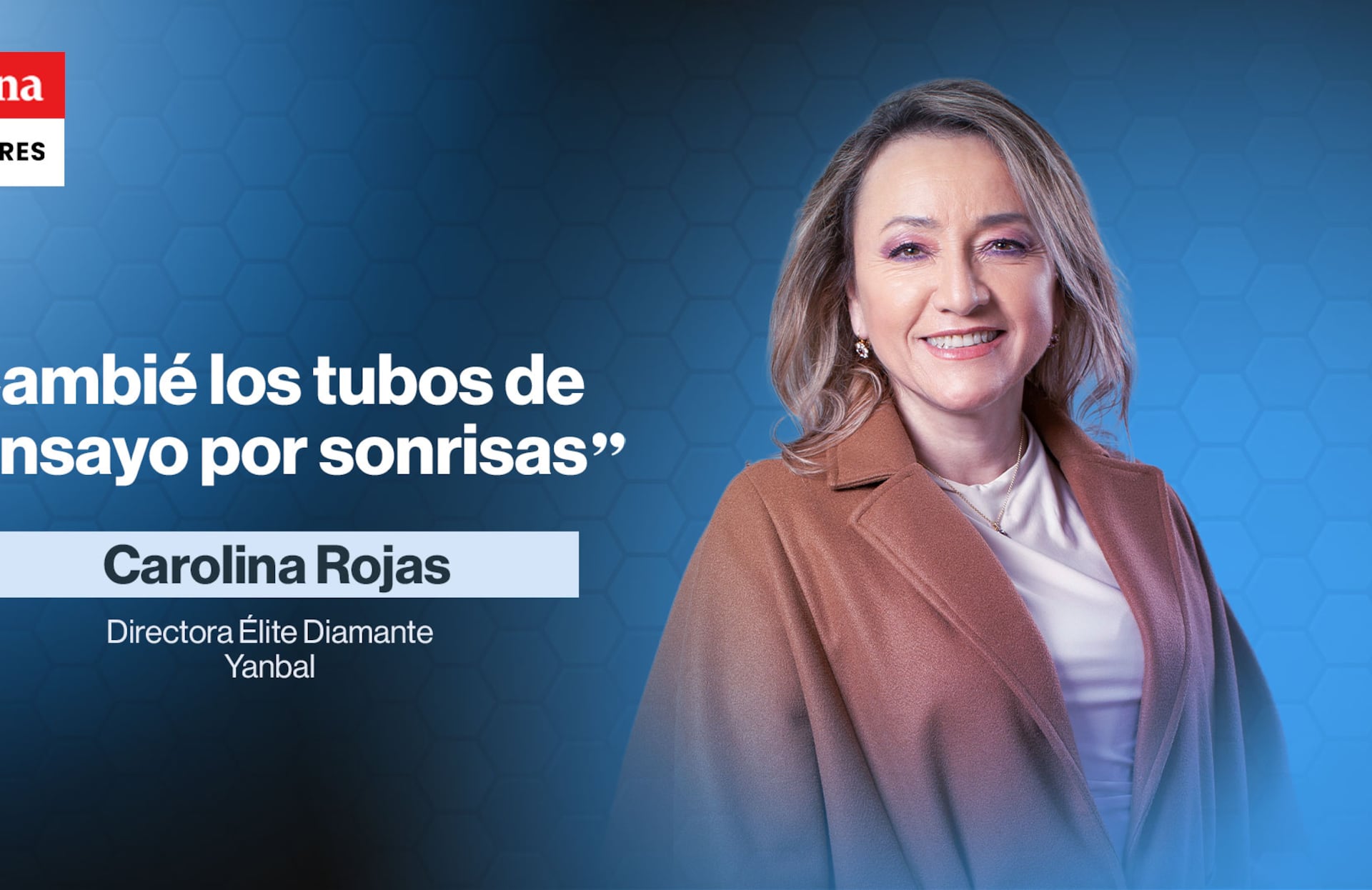 Carolina Rojas es Directora Independiente Elite Diamante Yanbal