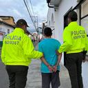 El hombre fue capturado en el barrio San Francisco.
